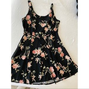 Floral mini dress